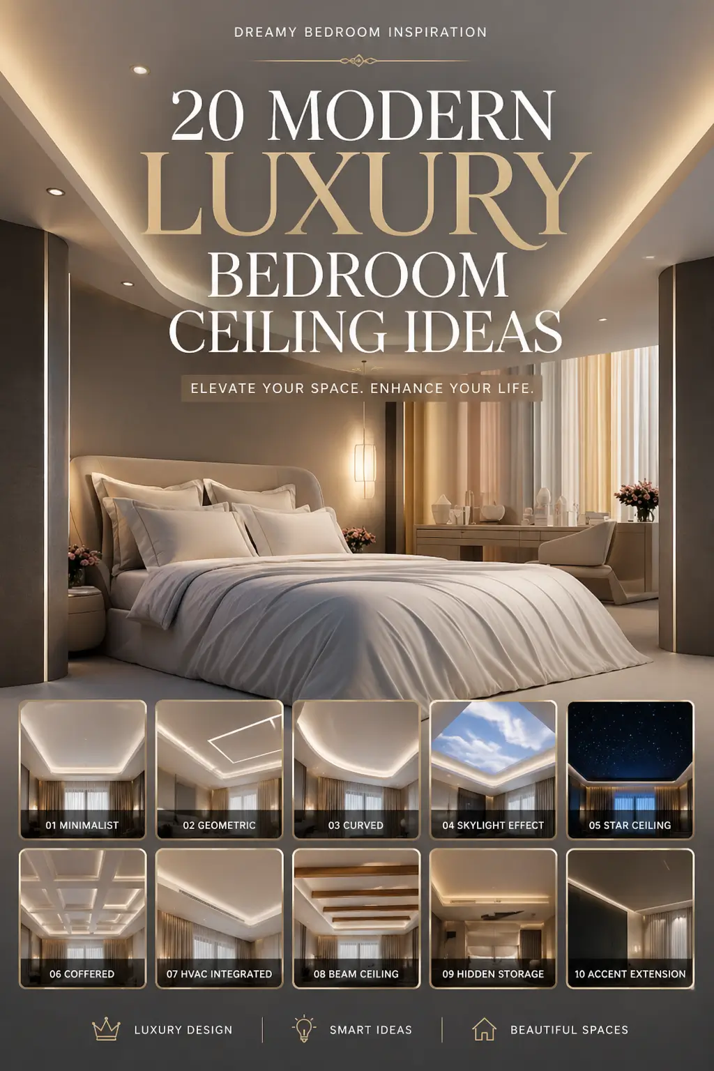 luxury modern bedroom design