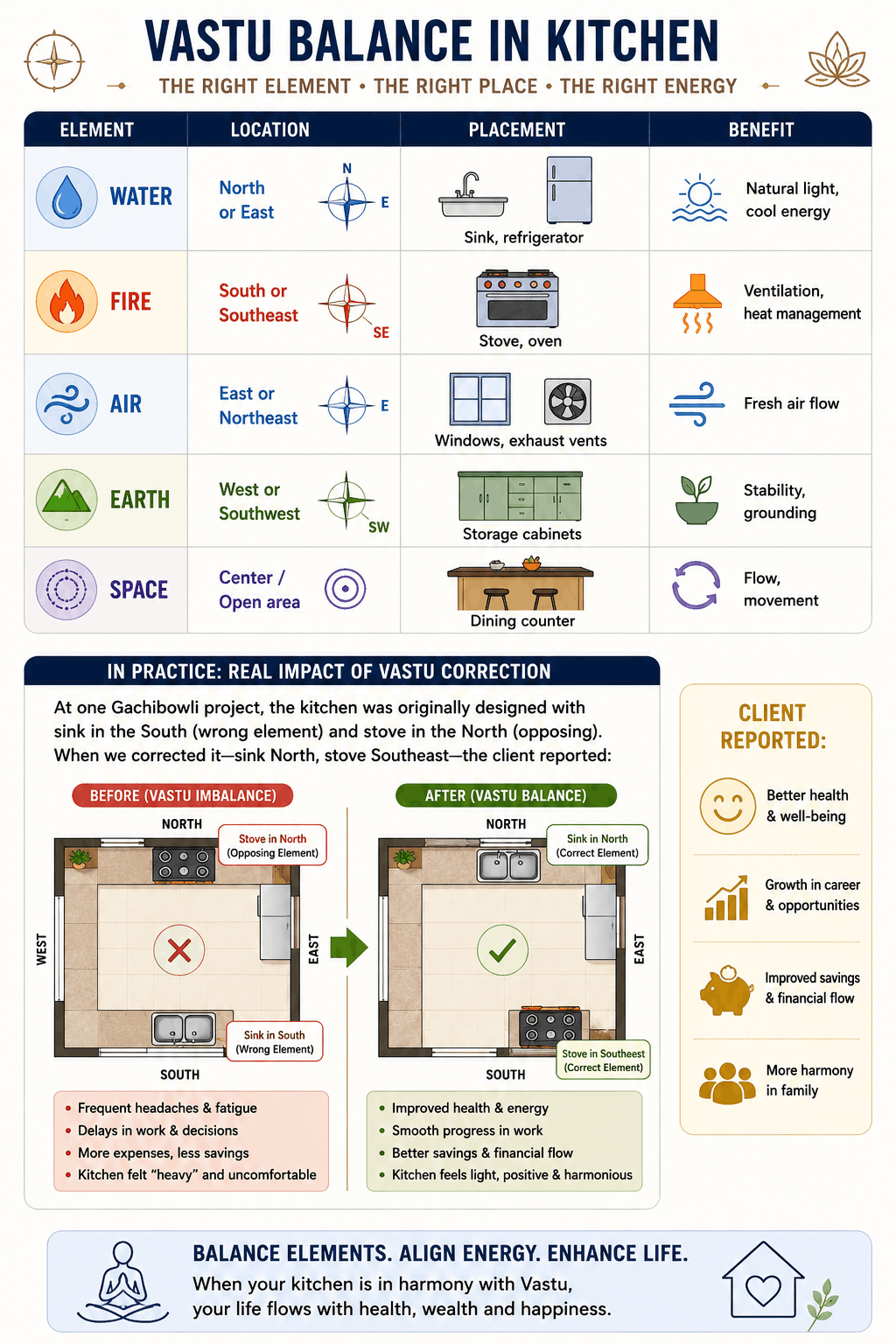 Vastu-Compliant Modular Kitchen Design: The Complete Guide